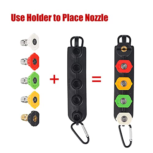 Tool Daily Deluxe Pressure Washer Gun, with Replacement Wand Extension