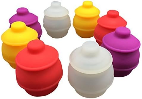 Gentcy 35ml 3P Silicone Containers Jars Wax Dab Concentrate Honey Pots Multi Use $ 2.99/P by Gentcy