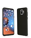 Samsung Galaxy S9 case- Premium matte finish back - light weight - slim fit TPU with excellent grip for s9 - new shock absorption protective android s9 case cover - black
