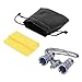 Aomekie Opera Glasses Binoculars 3X25 Theater Glasses Mini Binocular Compact with Chain for Adults Women Kids in Musical Concert（Silver）