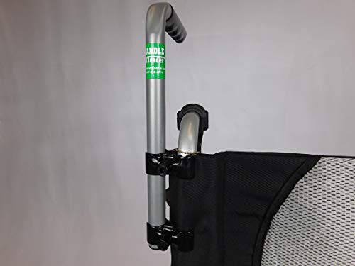 Troy Technologies | Wheelchair Push Handle Extender (Heavy Duty) - Universal Attachments for Wheelchairs and Stollers