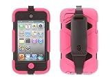 Griffin Pink/Black Survivor All-Terrain Case for iPod touch 4th Gen. - Extreme-duty case for iPod touch 4th gen.