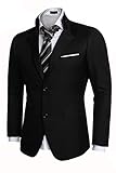 Coofandy Men's Casual Dress Suit Slim Fit Stylish Blazer Coats Jackets