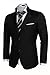 Coofandy Men's Casual Dress Suit Slim Fit Stylish Blazer Coats Jackets