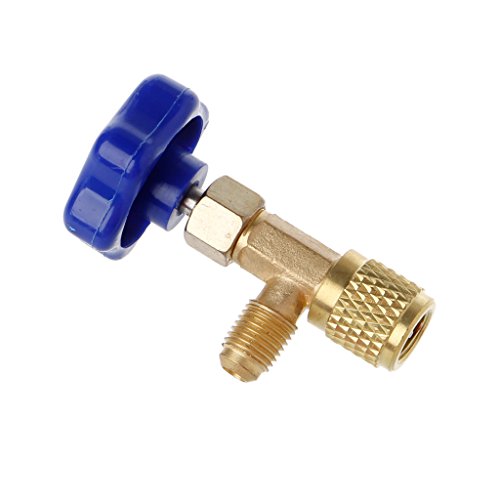 Autone 1/4 SAE Auto AC Can Tap Valve Bottle Opener For R22 R134a R410A Gas Refrigerant - Thumbnail 6