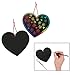 Magic Color Scratch Hearts (2Dz) - Crafts for Kids and Fun Home Activities