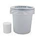 Ggbin 7 Gallon Medium Trash Bags, White - 115 Counts