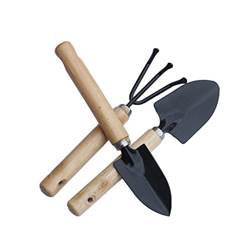 COOLTOP Plant Tools Sets Kids Toy, 3pcs Gardening Shovel Household Digging Lawn Trowel Shovel Hand Tool (style 1)