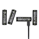 Blackube AA Rechargeable Batteries Lithium 1500mAh Double A Battery with Micro USB Charge - 1.5Hours Charging -1.5V/2250mWh - 4Pack
