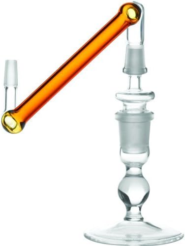 SCIENTIFIC LABORATORY SUPPLIES - 12-1677 FEMALE TO MALE DROPDOWN ADAPTER PREMIUM ASSORTED SIZES / COLORS AMBER 10MM FEMALE TO 10MM MALE
