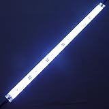 LEDENET SMD 5730 5800K-6200K White Super Bright Aquarium LED Strip Light - Waterproof Aluminum Cabinet Lighting - LED Plant Grow Lights 12V DC (Cold White (5800K- 6200K), 30cm Long)