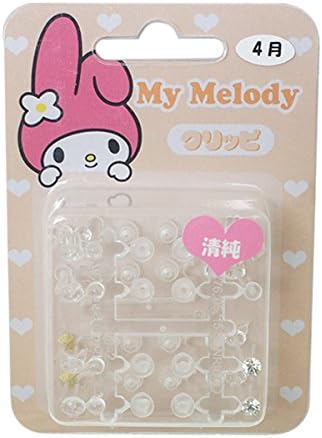Amazon アクセサリーショップピエナ クリッピ マイメロディクリアピアス マイメロ 16本セット 透明ピアス クロミちゃん クリスタル ドクロ ハート ピアス 通販