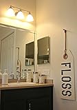 Floss Bathroom Dental Sign