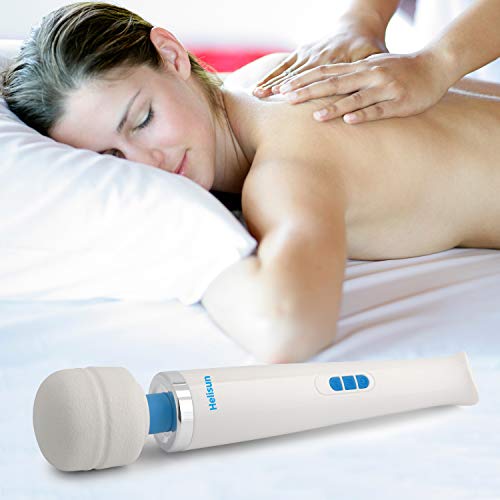 Helisun Magic Massager Rechargeable Cordless Wand Massager USB Charging