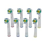 8pcs Replacement Toothbrush Heads for Braun Oral B EB-18A(8)