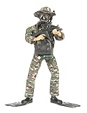 Army Men by World Peacekeepers Action Figures: 30-Pt. Full-Motion 12-Inch Army Toys w/ Ninja Grip, MP5 Military Rifle, SCUBA Gear & Flippers (Navy SEALs Frogman)