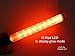 Diskpro, 14.5 inch Traffic Baton Light, 18 Red LED with Two Flashing modes, plus 1 White LED on tip, using 3 AA-size batteries. Good for Traffic Safety and Parking Guides.
