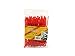 Monoprice Cable Tie 4 inch 18LBS, 100pcs/Pack - Red