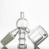Engtaiquxis 90 Degree 2mm Wall Thick Flat Top Quartz (14mm Male)
