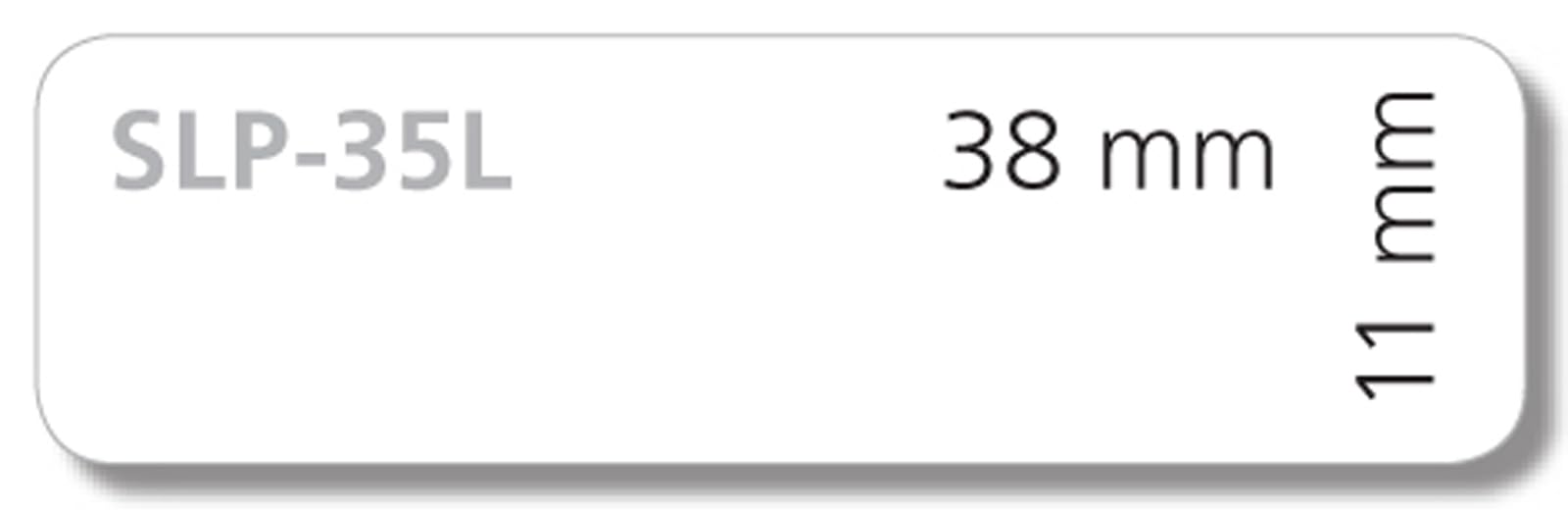 Seiko - Labels - 11 x 38 mm - 300 pcs.