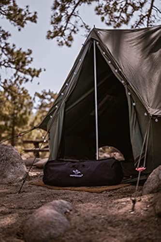 HOPLITE Heavy Duty Military Canvas Duffel Bag, Military Army