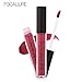 Matte Lipstick, BOYON Focallure Waterproof Long Lasting Lip Gloss Womens Cosmetic Makeup Liquid