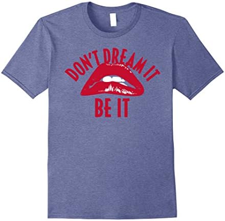 Mens DON'T DREAM IT, BE IT SHIRT 2XL Heather Blue