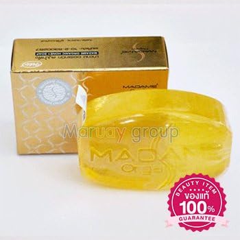Madame organic honey soap honey soap. Product of Thailand.