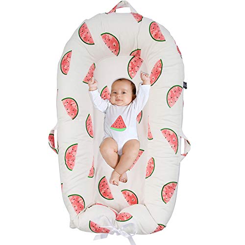 Newborn Baby Lounger Cover Only for Dock A Tot Deluxe Baby Nest Sleep