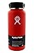 Hydro Flask 32 oz Double Wall Vacuum Insulated Stainless Steel Leak Proof Sports Water Bottle, Wide Mouth with BPA Free Flex Cap, Lava