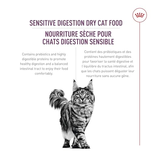 ROYAL CANIN FELINE HEALTH NUTRITION SENSITIVE DIGESTION ADULT DRY CAT FOOD, 7 LB BAG