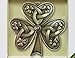 Bronze Plated Wall Plaque with Shamrock Design