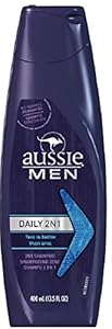 Image of Aussie Men Daily Clean 2-In-1 Shampoo + Conditioner 13.5 oz (Pack of 4)
