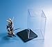 Clear Acrylic Plastic Display Case Perspex Box Dustproof Protection Cube 10cm