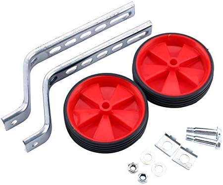 Mehome Training Wheels for 12- 20Inch single speed Kids Bike (Red)