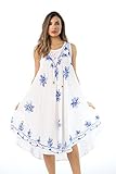 Riviera Sun 21808-BLU-3X Dress Dresses For Women