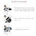 Leather Belt for Men - Automatic Buckle Ratchet Slide Holeless - Long 50