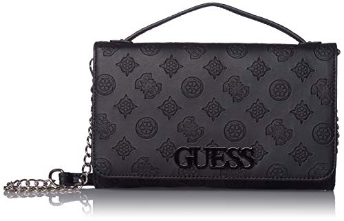 GUESS Kamryn Dbsd Pny Lgo Wlt Strng, Black