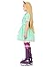 miccostumes Princess Star Butterfly Green Dress with Leggings Cosplay Costume Outfit (M, Green)