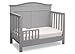 Serta Barrett 4-in-1 Convertible Baby Crib, Grey