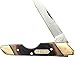Old Timer 19OT Landshark 6.3in S.S. Traditional Folding Knife with 2.6in Sheepsfoot Blade and Sawcut Handle for Outdoor, Hunting, Camping and EDC