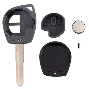 Behuizing met radiosleutel, 2 knoppen, reservebehuizing met 2 knoppen, beschermhoes met 2 knoppen en klapmes.