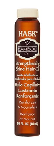 Hask bamboo strengthening shine oil vial, 0.625 ounce