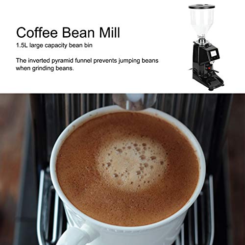 Gcgg Kaffeebohnenmühle Elektrische Elektrische Kaffeemühle LCD-Touchscreen-quantitative Bohnenschleifer Mit Saugnapf… – Bild 6