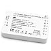 GLEDOPTO ZigBee LED Light Strip Controller RGBCCT 2ID Work as 2 Lights Dimmable App Control for RGB Warm White Cold White LED Strip Light Colors Changing Tape