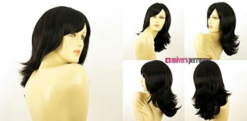 univers perruque Mid Length Wig For Women Dark Brown Carly 2