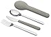 Joseph Joseph GoEat Compact Stainless-Steel Cutlery Set, Gray
