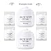 [SECRET KEY] Snow White Cream 1.76 fl. oz. 2pcs + 4 Mini Samples - All in One Brigtening Tone up Moisturizing Cream for Face and Body, Natural Skin Makeup, Maekup Base, Whitening Functional Cream