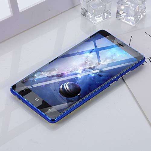 5.0" Ultrathin Unlocked - Android5.1 Dual-Core 512MB+4GB+Extra 16GB GSM/3G WiFi Dual SIM Dual Camera Smart Cellphone (Blue)