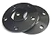 2pcs 12mm 5x120 HubCentric Wheel Rim Spacers 72.56mm / 72.6mm Hub Bore With Black Bolts - Fit Most BMW ((10) 12x1.5 40mm Shank Bolts)